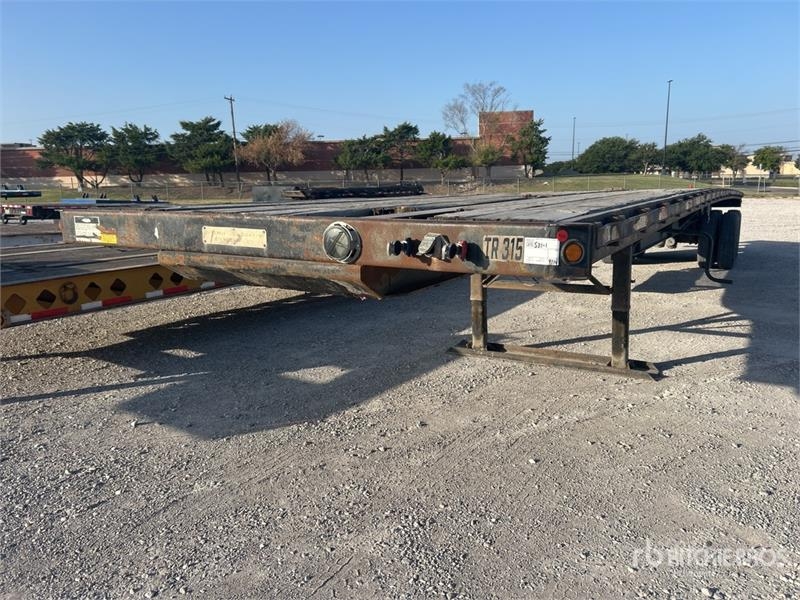 Fruehauf 48 ft T/A Spread Axle Flatbed Trailer (Inoperable)