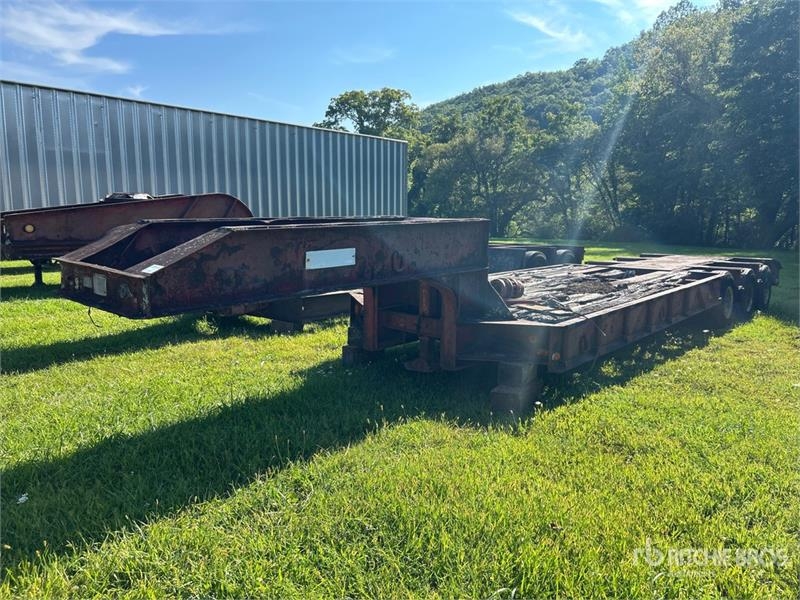 Remorque surbaissée Fruehauf Lowboy — occasion 1968