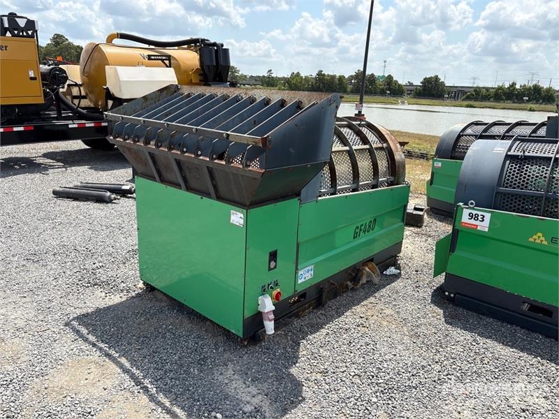 GF480 Skid Mounted Rotary Trommel Screen