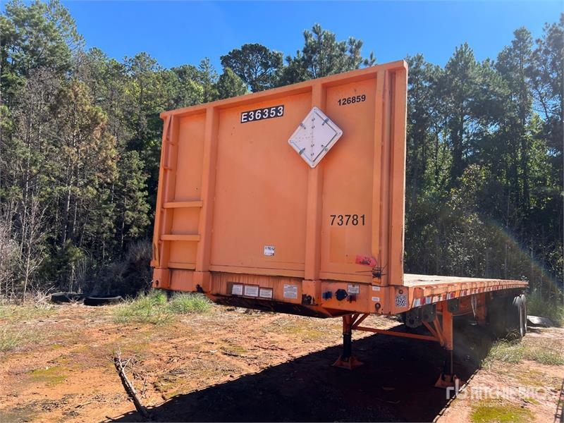 Remorque à ridelles Great Dane 40000 lb 36 ft T/A Flatbed — occasion 2018