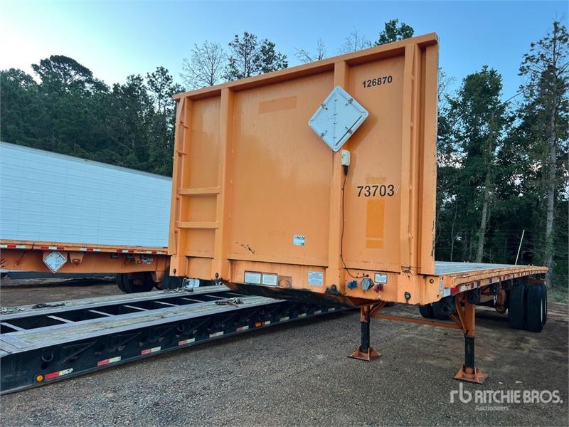 Remorque à ridelles Great Dane 40000 lb 36 ft T/A Flatbed — occasion 2018