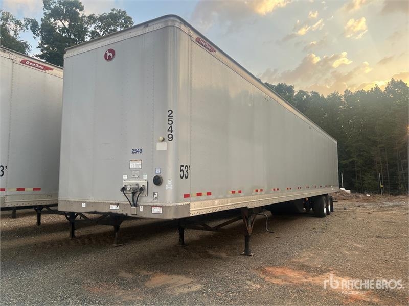 Remorque fourgon Great Dane 53 ft T/A Van — occasion 2017