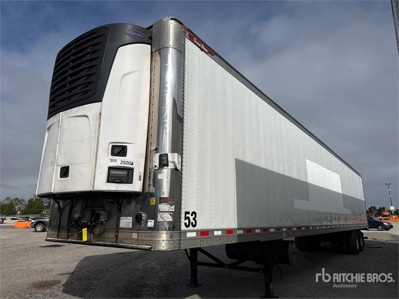 Semi-remorque frigorifique Great Dane 53 ft x 102 in T/A Refrigerated — occasion 2011