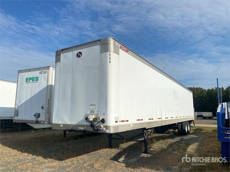 Remorque fourgon Great Dane 53 ft x 102 in T/A Van — occasion 2017