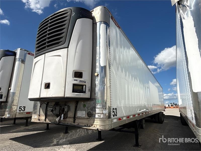 Semi-remorque frigorifique Great Dane 53 ft x 102 in T/A Refrigerated — occasion 2011