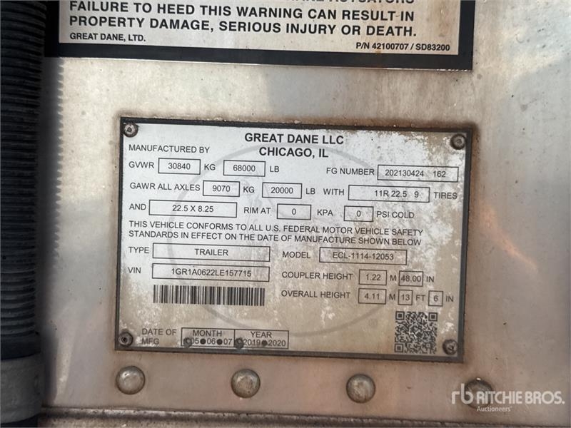 Great Dane ECL-1114-12053