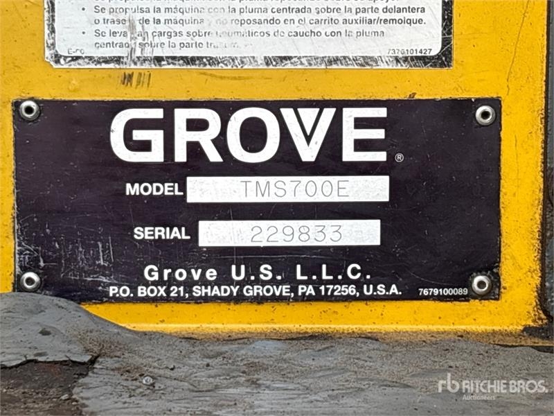 Grue sur chenilles Grove TMS700E — occasion 1999