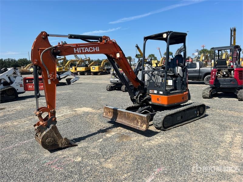 Mini-pelle Hitachi ZX35U-5N Mini — occasion 2022, 1 285 h