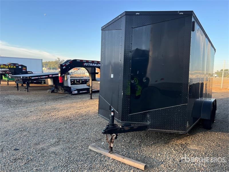 Remorque fourgon Hook & Line 7X14TA2 14 ft T/A Enclosed — occasion 2026