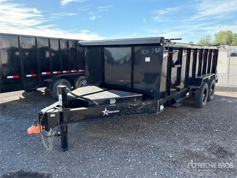 Remorque benne Utility Iron Star 16 ft T/A Dump — occasion 2025