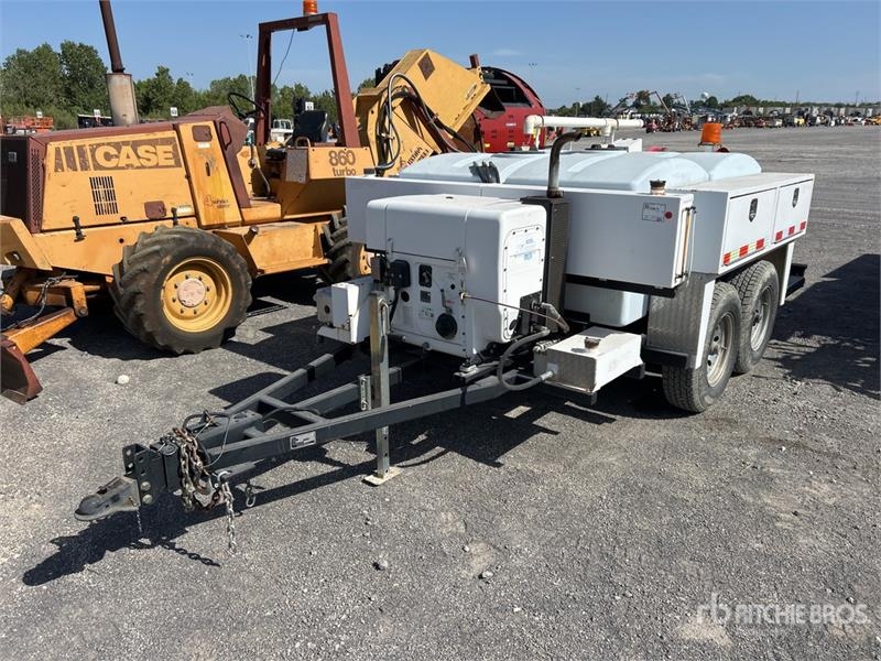 Jetter 600 gal T/A Sewer Cleaner Trailer