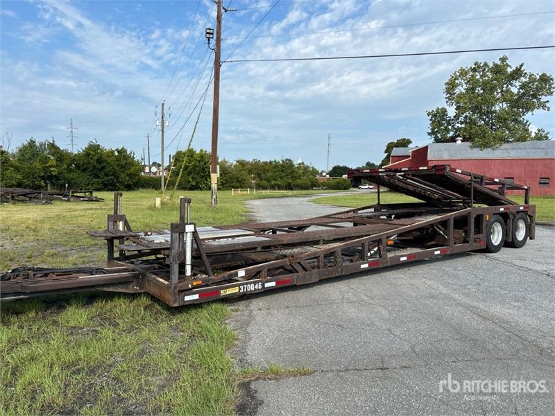 JM Sales Sales T/A Open Car Carrier Trailer