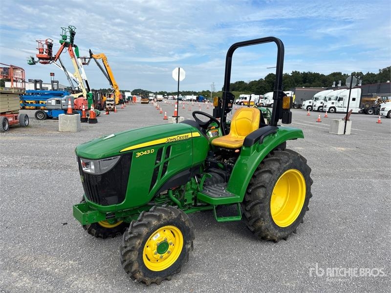 Tracteur agricole John Deere 3043D — occasion 2022, 35 h