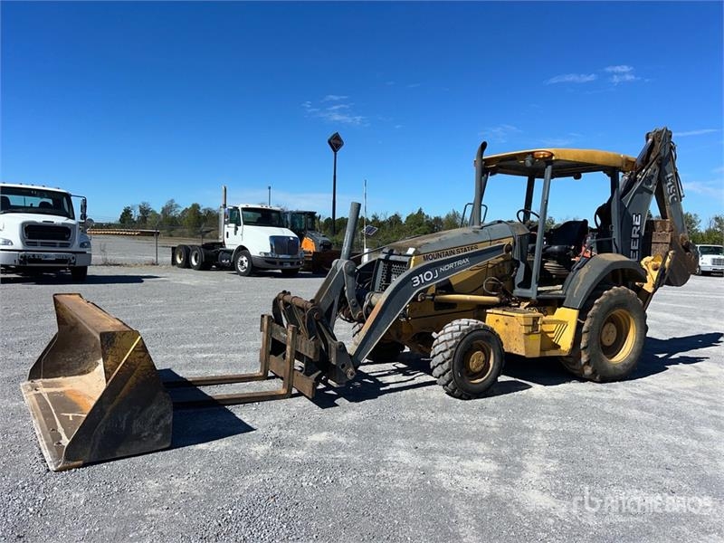 Tractopelle John Deere 310J 4x4 Backhoe — occasion 2012, 5 083 h