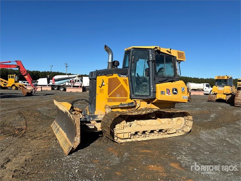 Bulldozer John Deere 550K Crawler — occasion 2019, 4 721 h