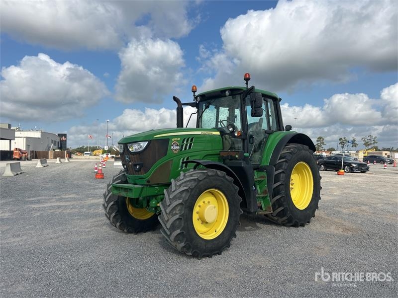 Tracteur agricole John Deere 6155M — occasion 2019, 916 h
