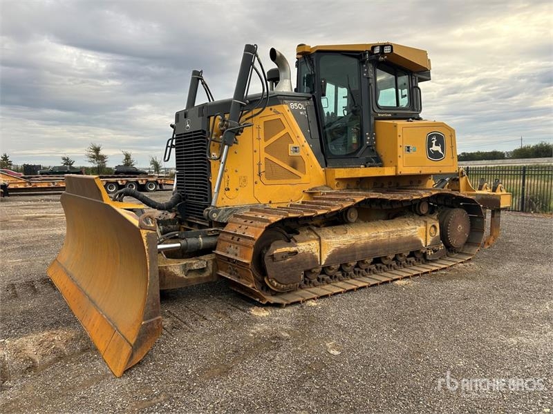 Bulldozer John Deere 850L WLT Smartgrade Crawler — occasion, 9 408 h