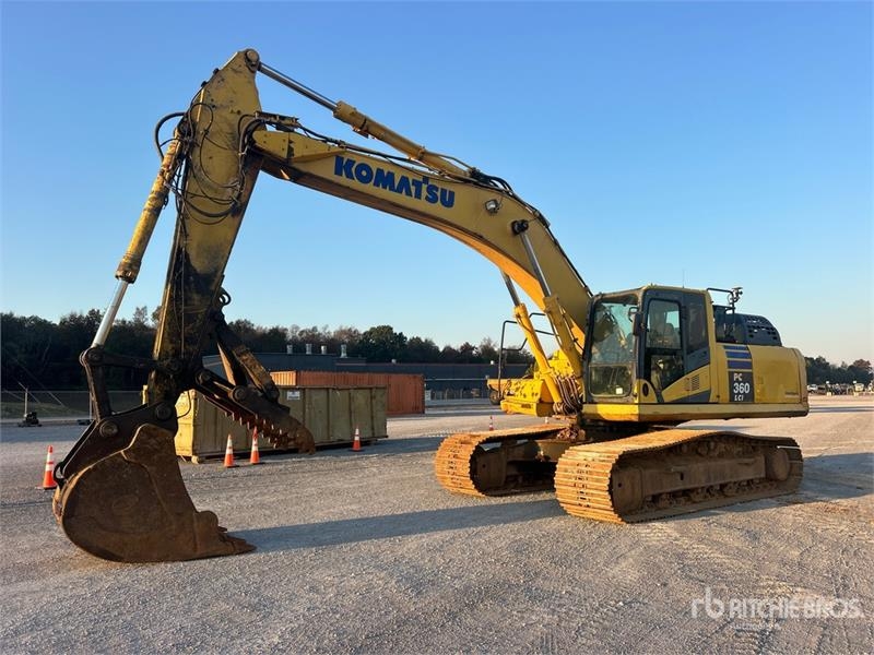 Pelle sur chenilles Komatsu PC360LCi-11 Tracked — occasion 2017, 11 856 h
