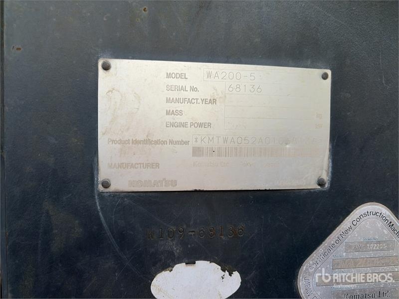 Komatsu WA200-5