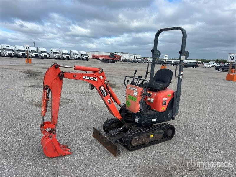 Mini-pelle Kubota K008-3 — occasion 2019, 1 195 h