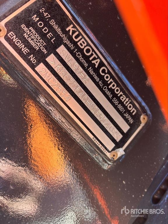 Chargeuse compacte Kubota SVL97-2 — occasion 2021, 3 753 h