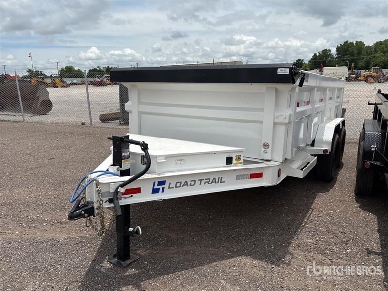 Load Trail 14 ft T/A Dump Utility Trailer