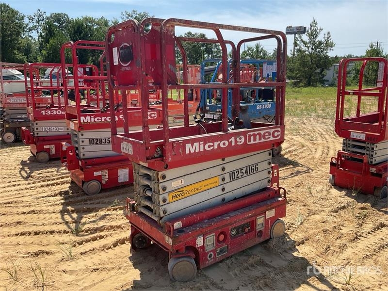 Nacelle à ciseaux MEC MICRO 19 — occasion 2018, 268 h