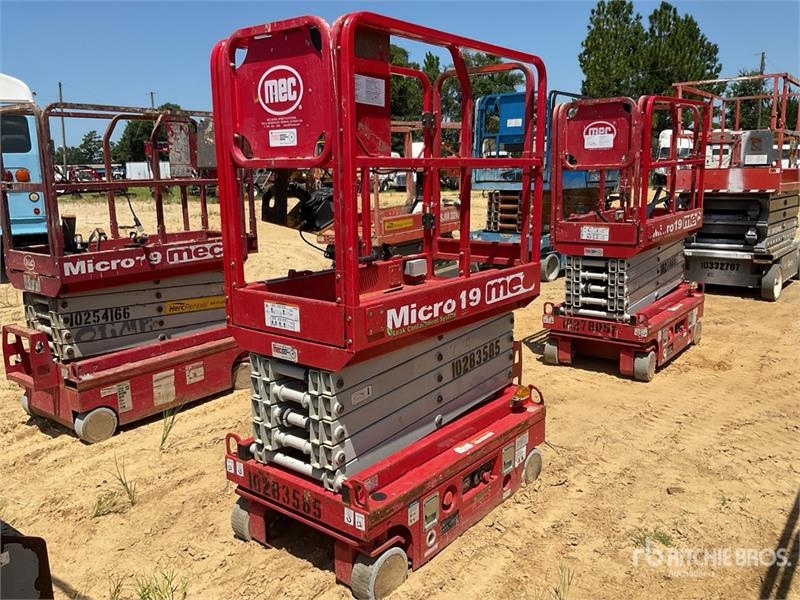 Nacelle à ciseaux MEC MICRO 19 — occasion 2019, 371 h