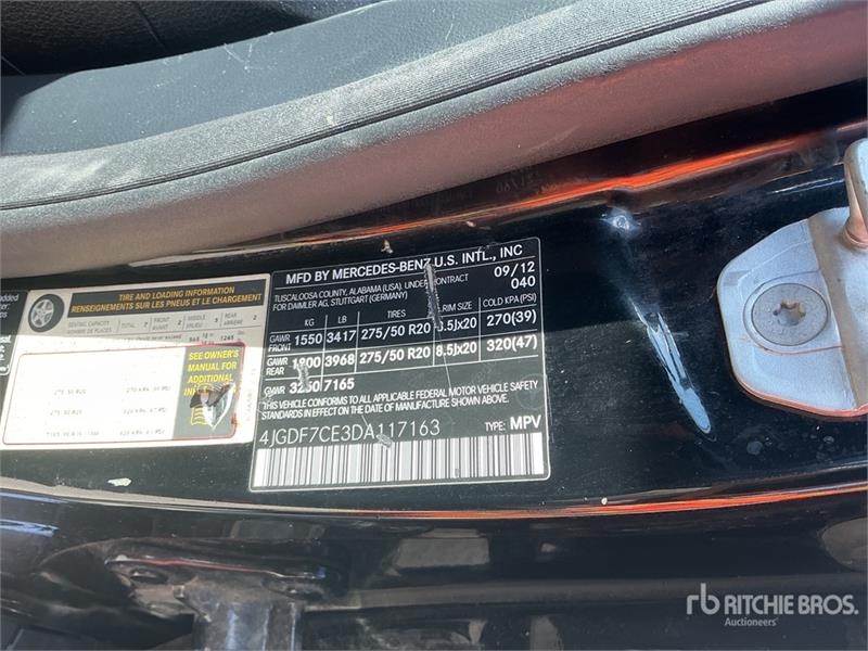 Voiture Mercedes-Benz GL450 — occasion 2013