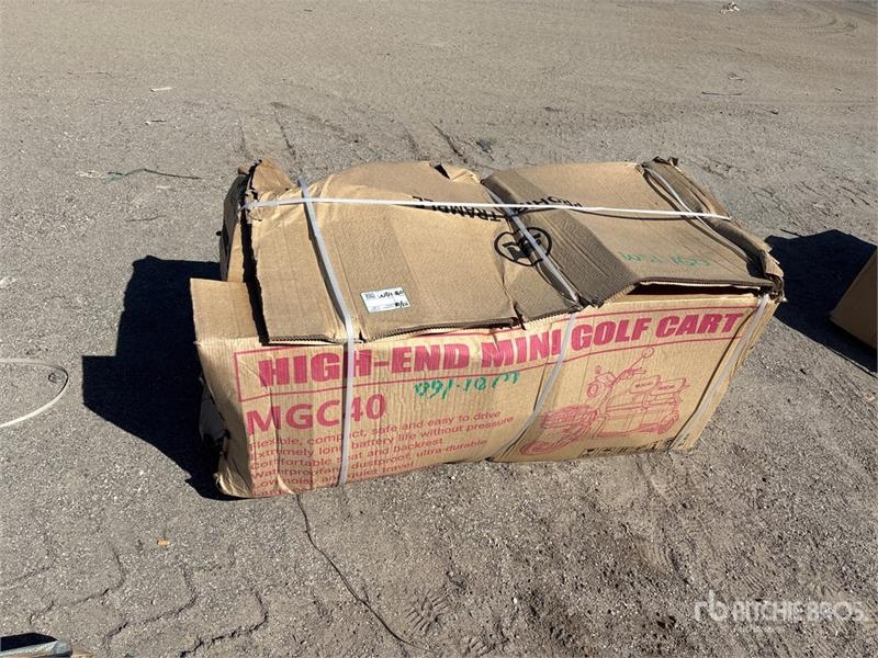 Quad MGC40-BLACK 3 TT E-Trike Mini Scooter (Unused) — occasion 2026