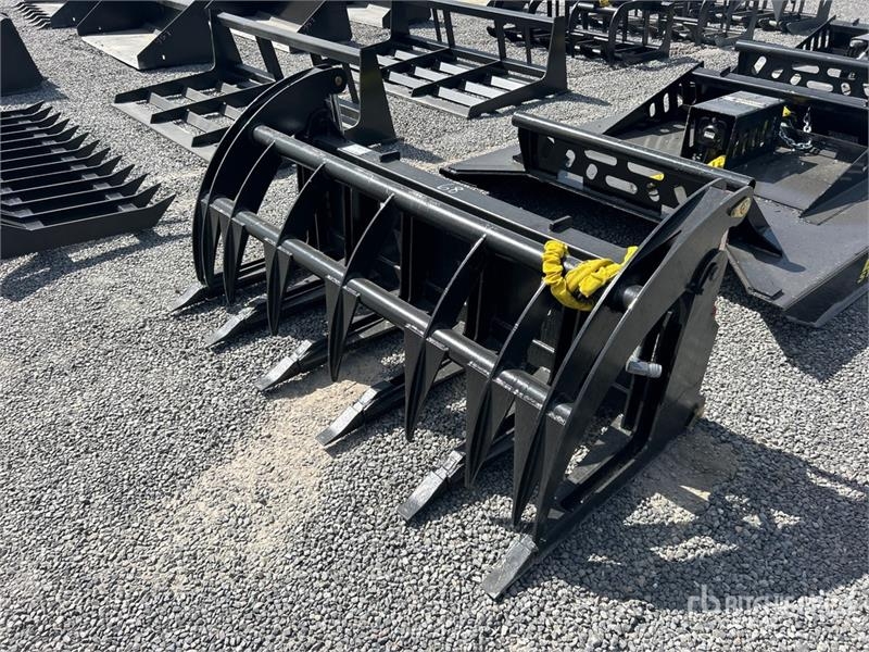 Mid-State 68 in Skid Steer Root Rake (Unused)