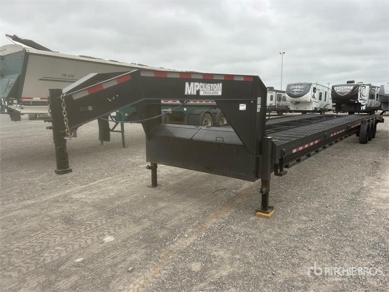 MP Tri/A Gooseneck Car Carrier Trailer