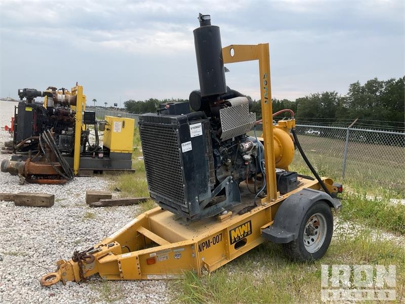 Pompe MWI CT6T01 Trailer-Mounted Water Pump — occasion 2019, 8 363 h