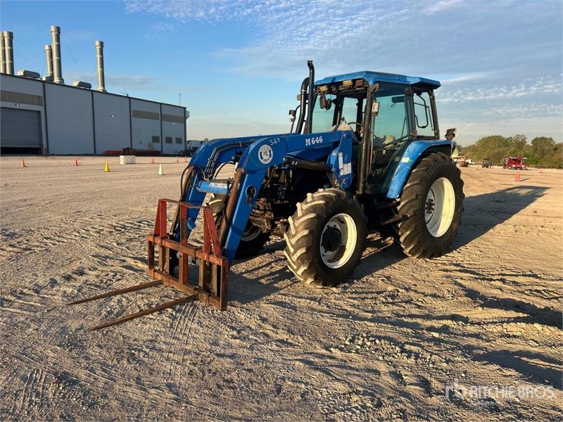 Tracteur agricole New Holland TS100 — occasion, 7 544 h