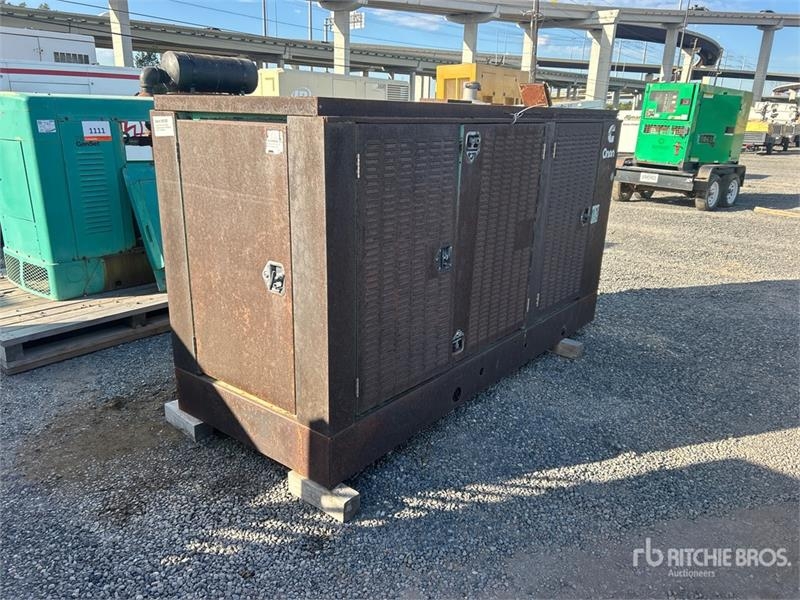 Groupe électrogène Onan 80GGHC 80 kW Skid-Mounted Generator Set — occasion, 476 h