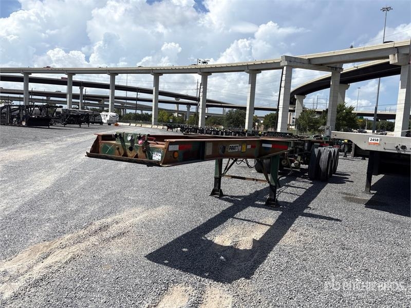 Pratt 20 ft Tri/A Container Trailer