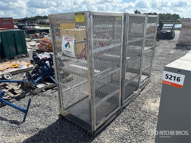 Qty of 3 Propane Cabinets