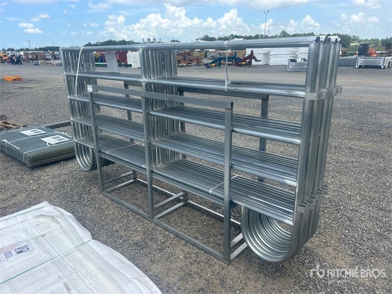 Quantity of (10) 10 ft 5 in x Galvanized Livestock