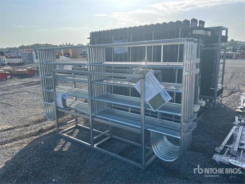 Quantity of (10) 10 ft x 5 ft Livestock Panel (Unu