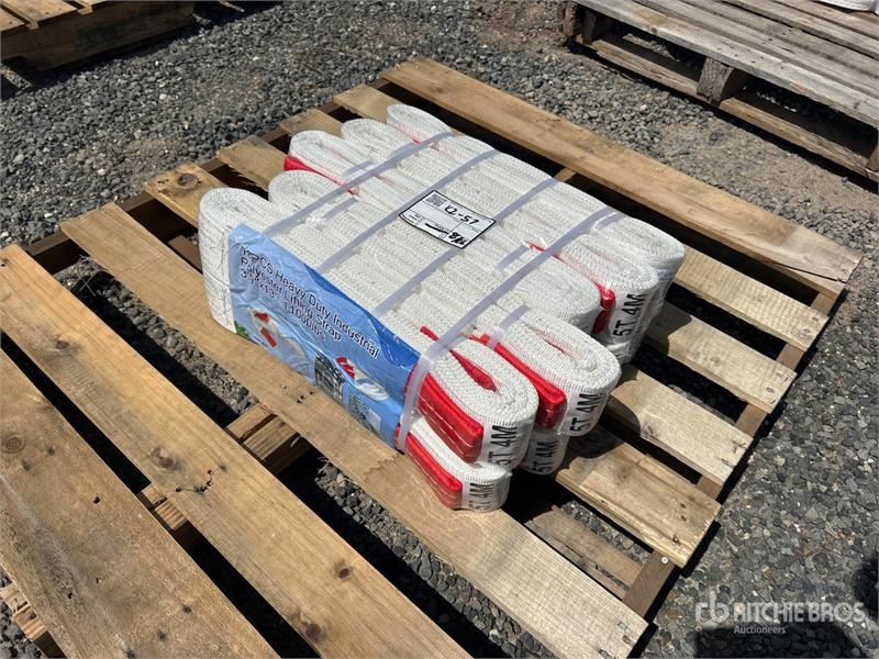 Quantity of (10) 3.9 in x 13 ft Heavy Duty Industr