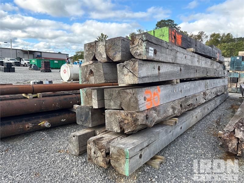 Quantity of (14) 4 ft x 30 ft x 12 in Crane Mats
