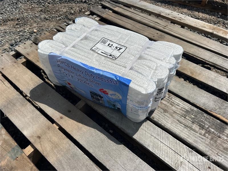 Quantity of (20) 1.2 in x 9.8 ft Heavy Duty Indust