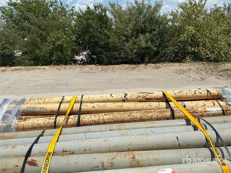 Enrouleur d'irrigation Quantity of (25) Concrete System Pipe — occasion