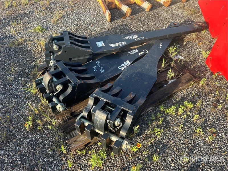 Quantity of (3) Scraper Hitch (Unused)