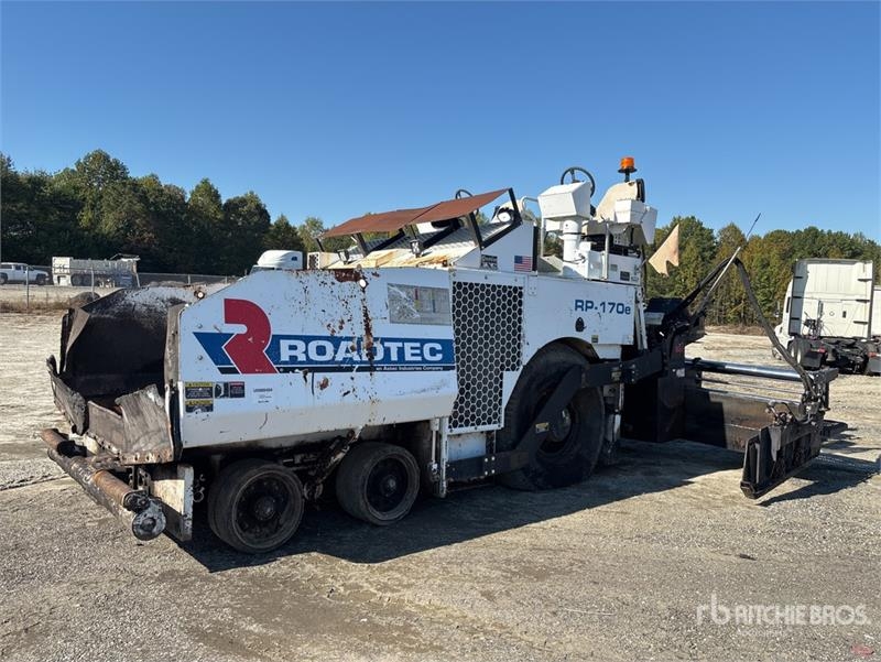 Finisseur Roadtec RP170E Wheel Asphalt Paver — occasion 2019, 4 315 h