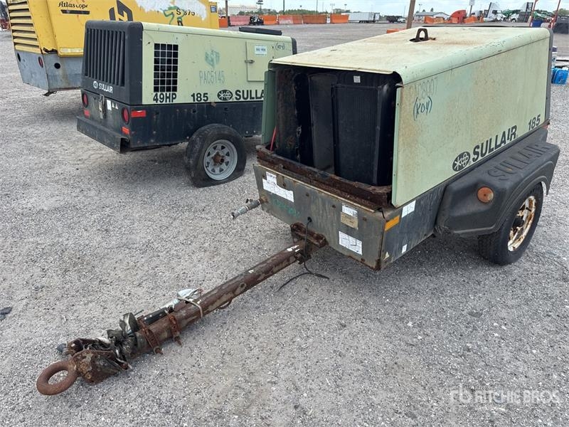 Sullair 185 cfm Mobile Air Compressor