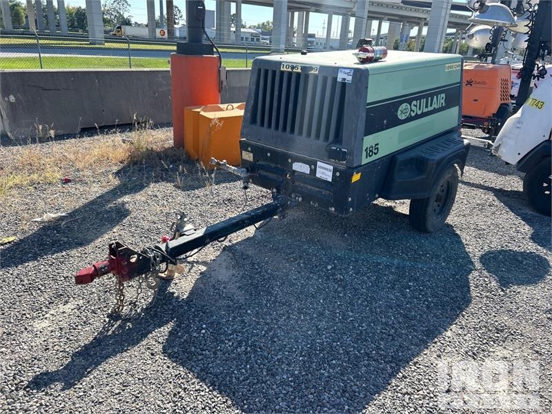 Compresseur Sullair 185DPQ-KU-T3 185 cfm Mobile Air Compressor — occasion 2018, 451 h