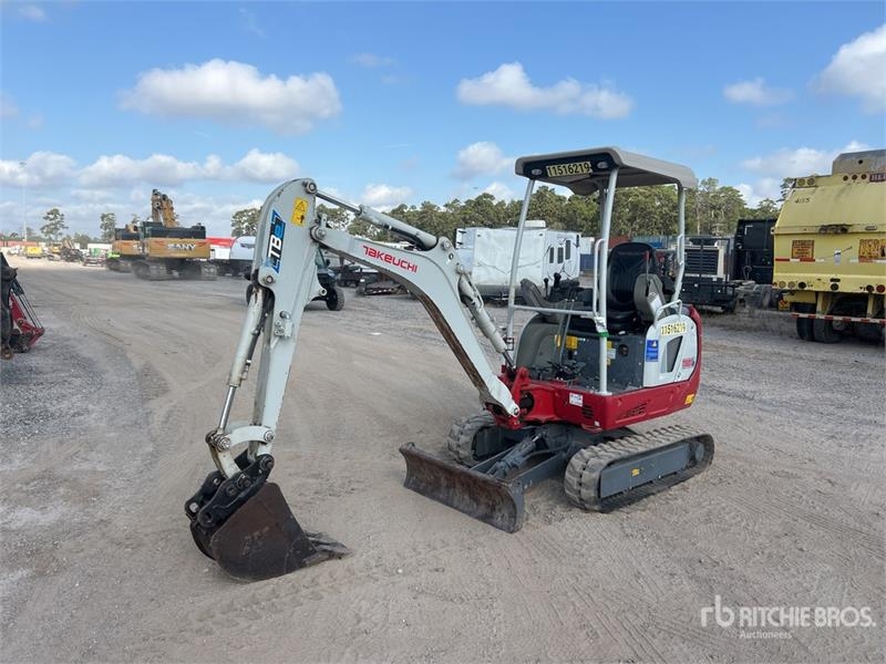 Mini-pelle Takeuchi TB20e — occasion 2022, 533 h