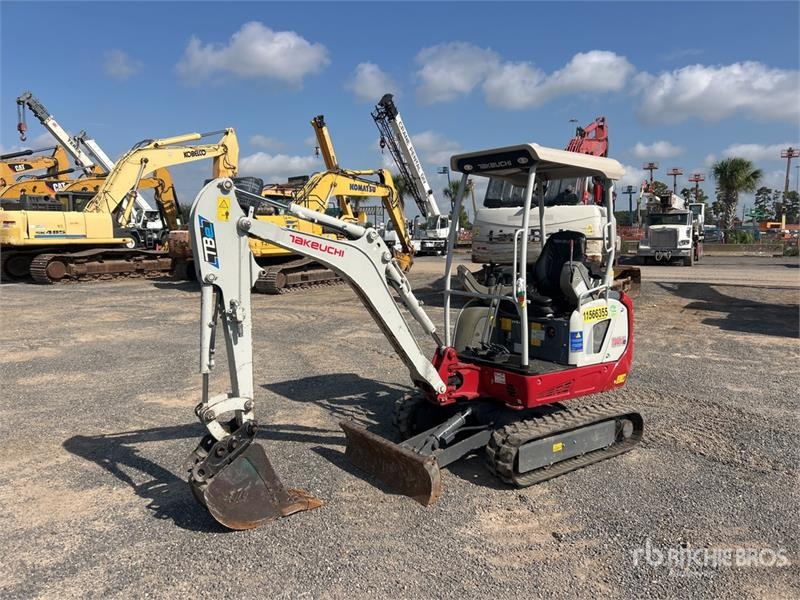 Mini-pelle Takeuchi TB20e — occasion 2022, 408 h