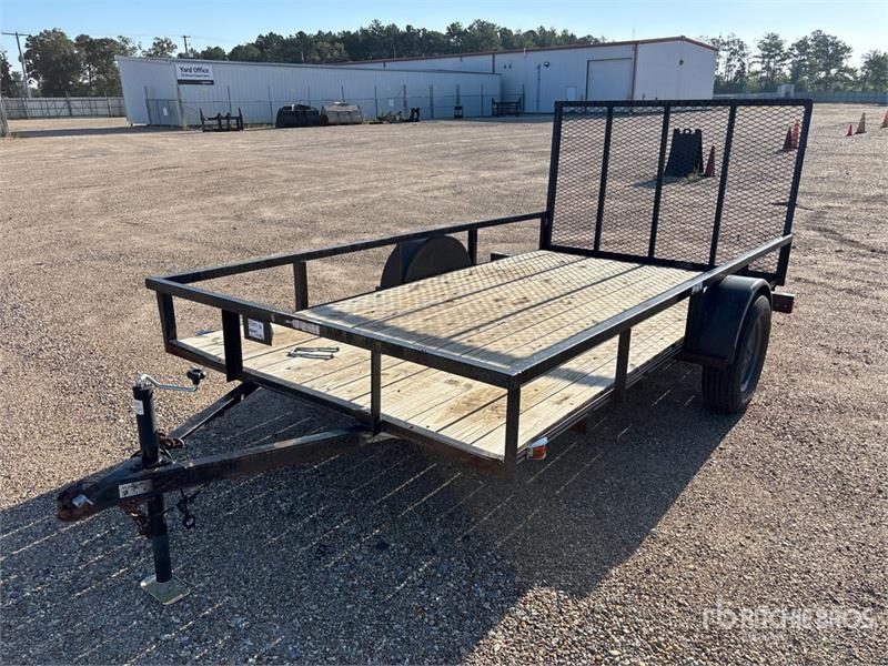 Texas Bragg 12 ft S/A Utility Trailer